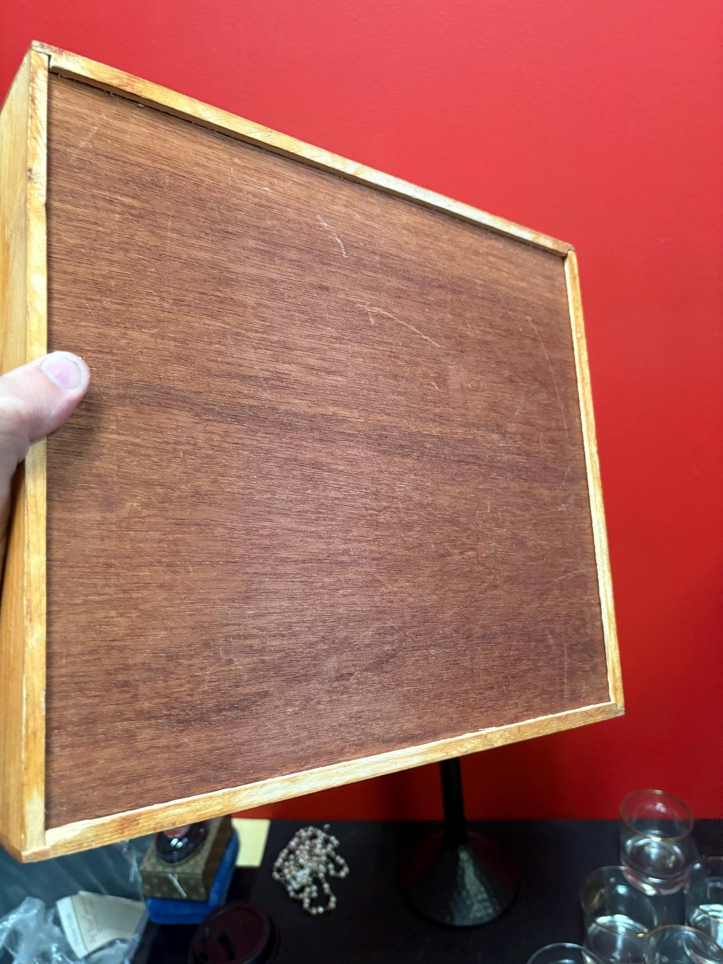 Hudson Bay Company HBC beautiful fine food box  great for storage or decoration  14 x 12 x 5 high  great piece of Canadian history  wow