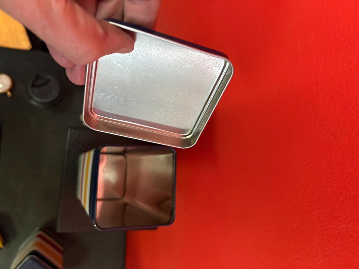 Beautiful 10.5 inch Hudson Bay Company liquorice tin nice condition collectable- 2 available  HBC Canada- great decoration