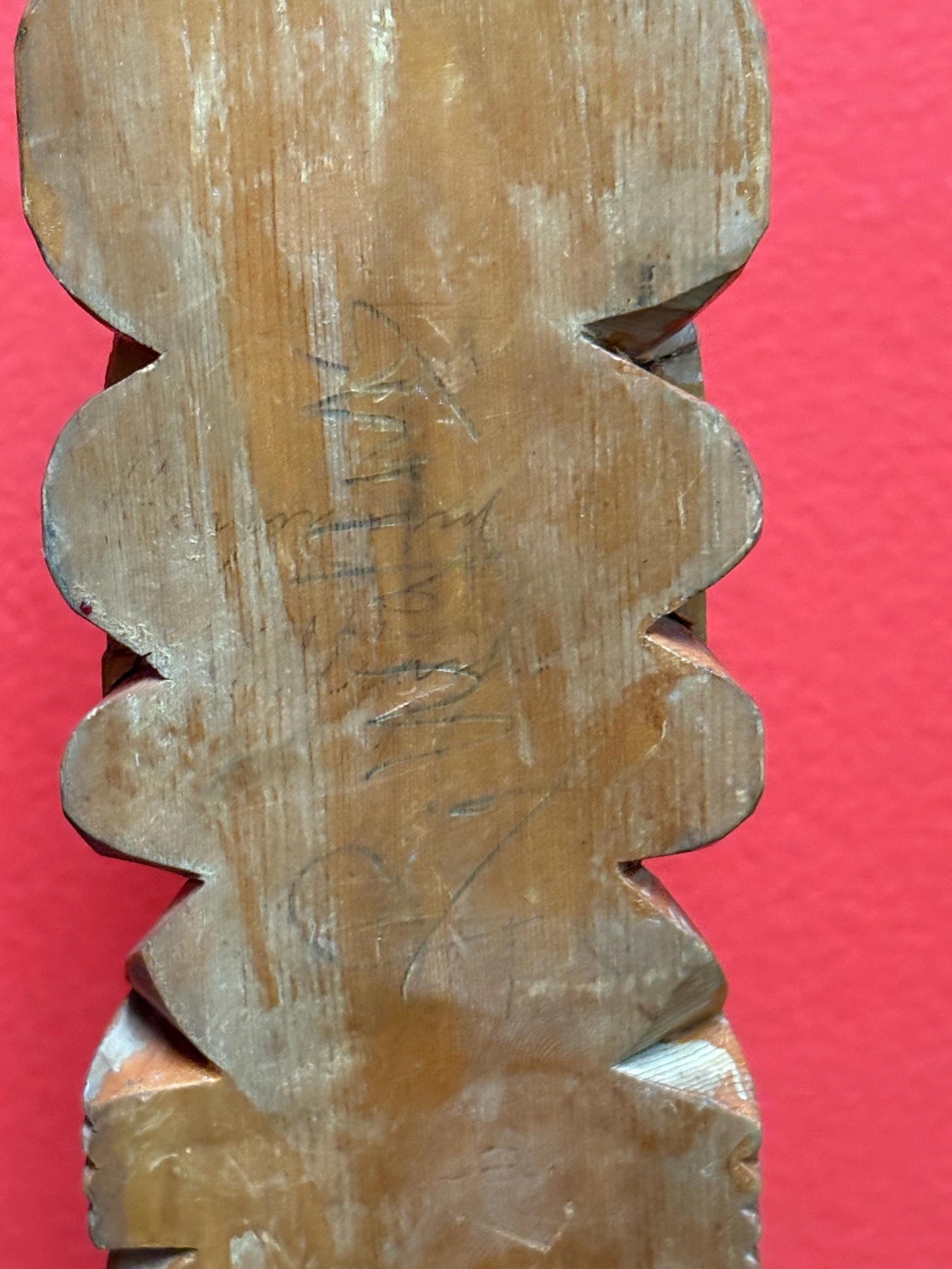 Beautiful 10 inch tall Ron Williams totem pole indigenous first nations transformation totem pole  beautiful carving