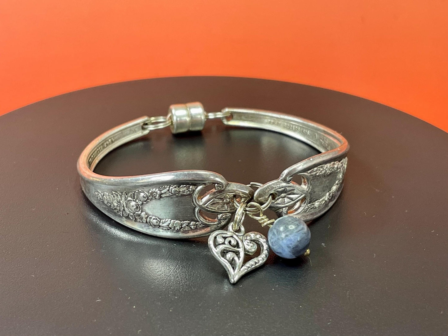 Vintage Silver Spoon Bracelet  Handcrafted Jewelry