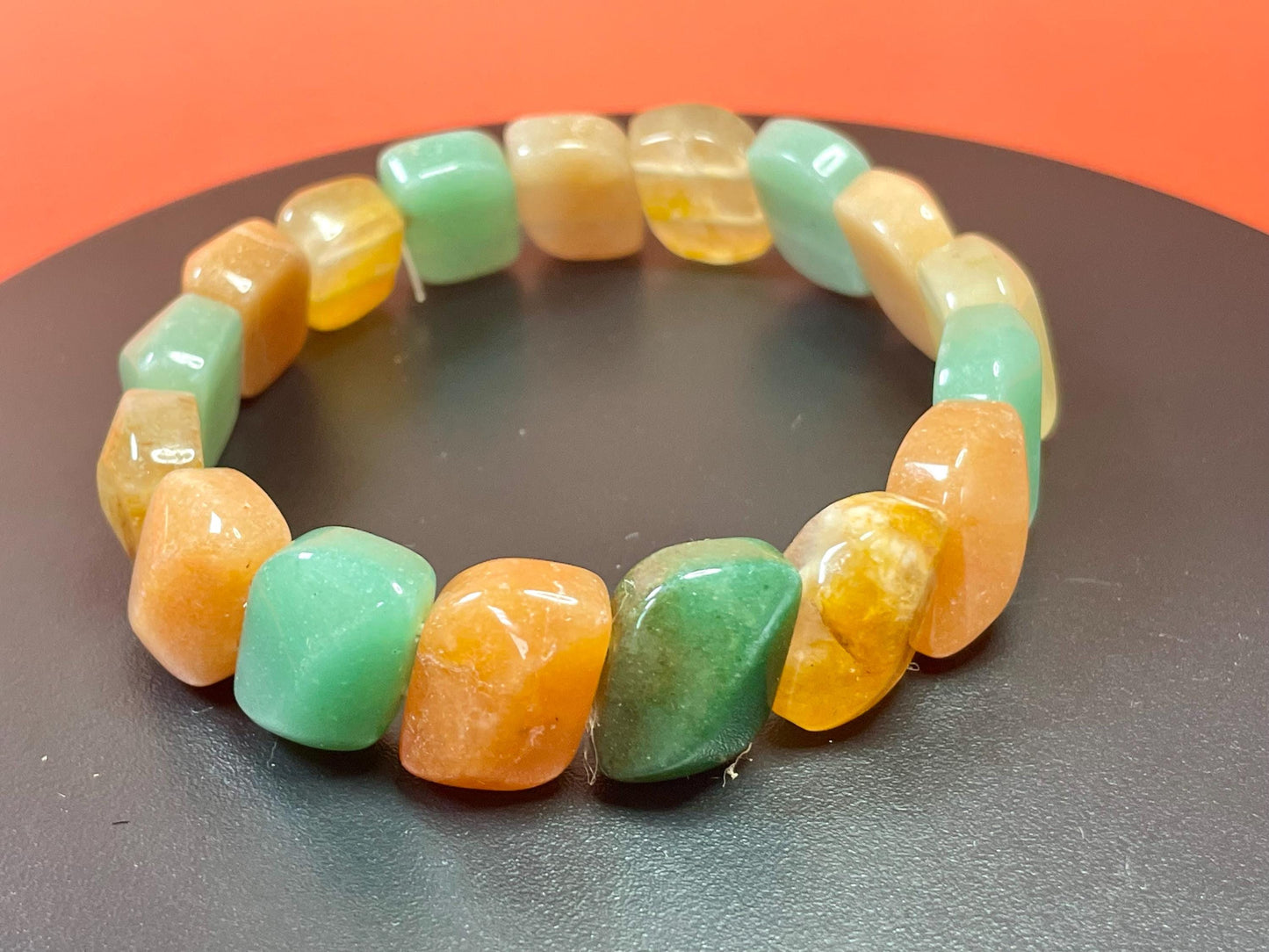 Cute expandible beaded bracelet  great gift