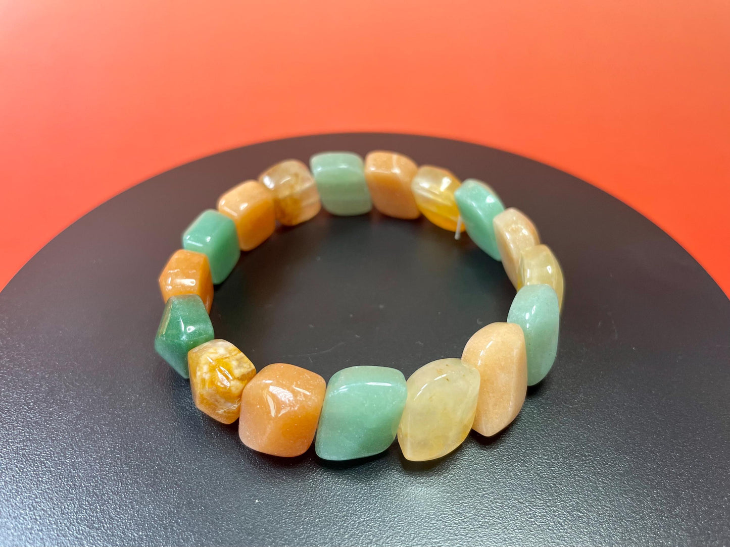 Cute expandible beaded bracelet  great gift