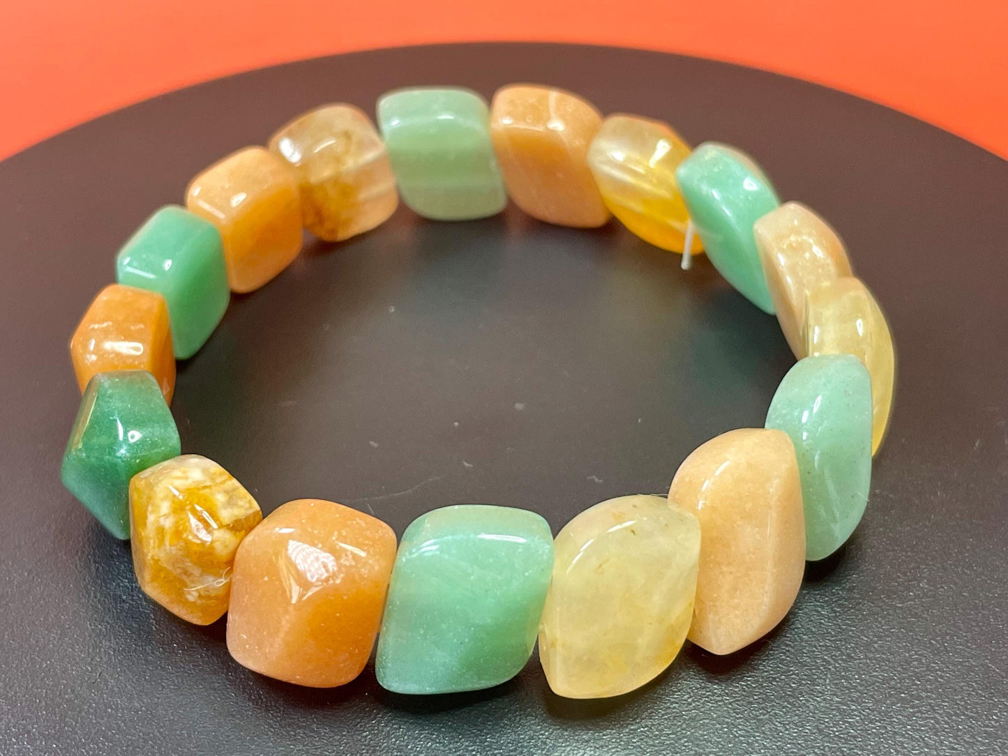 Cute expandible beaded bracelet  great gift