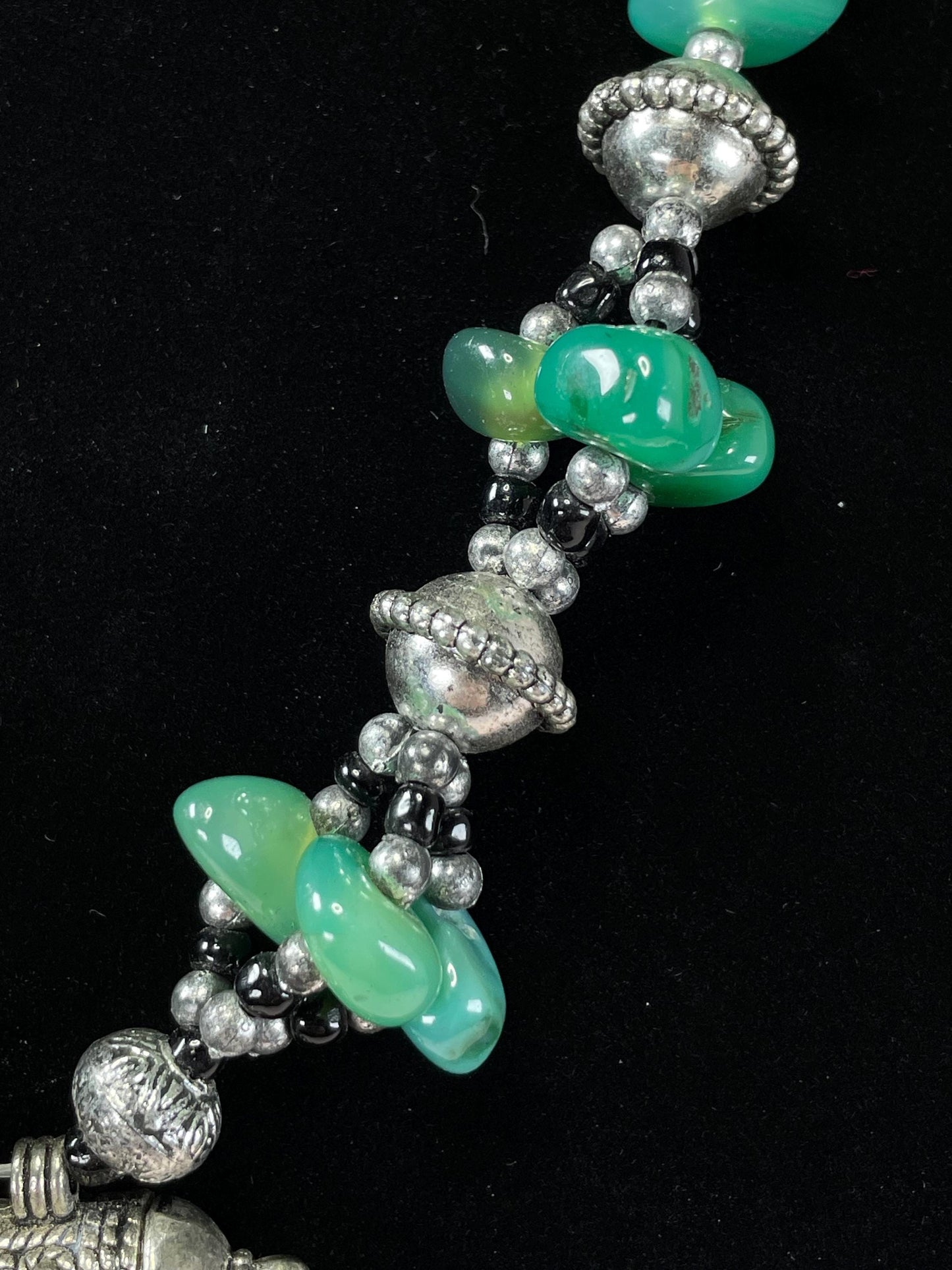 Amazing Untested Silver Persian Style Ornate Necklace