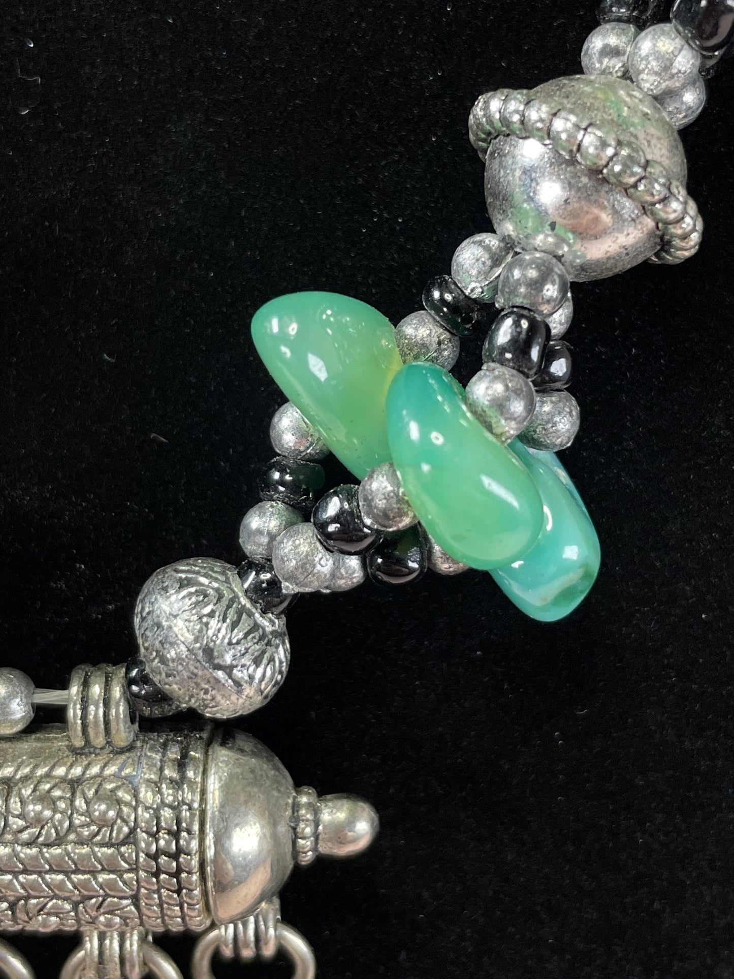 Amazing Untested Silver Persian Style Ornate Necklace