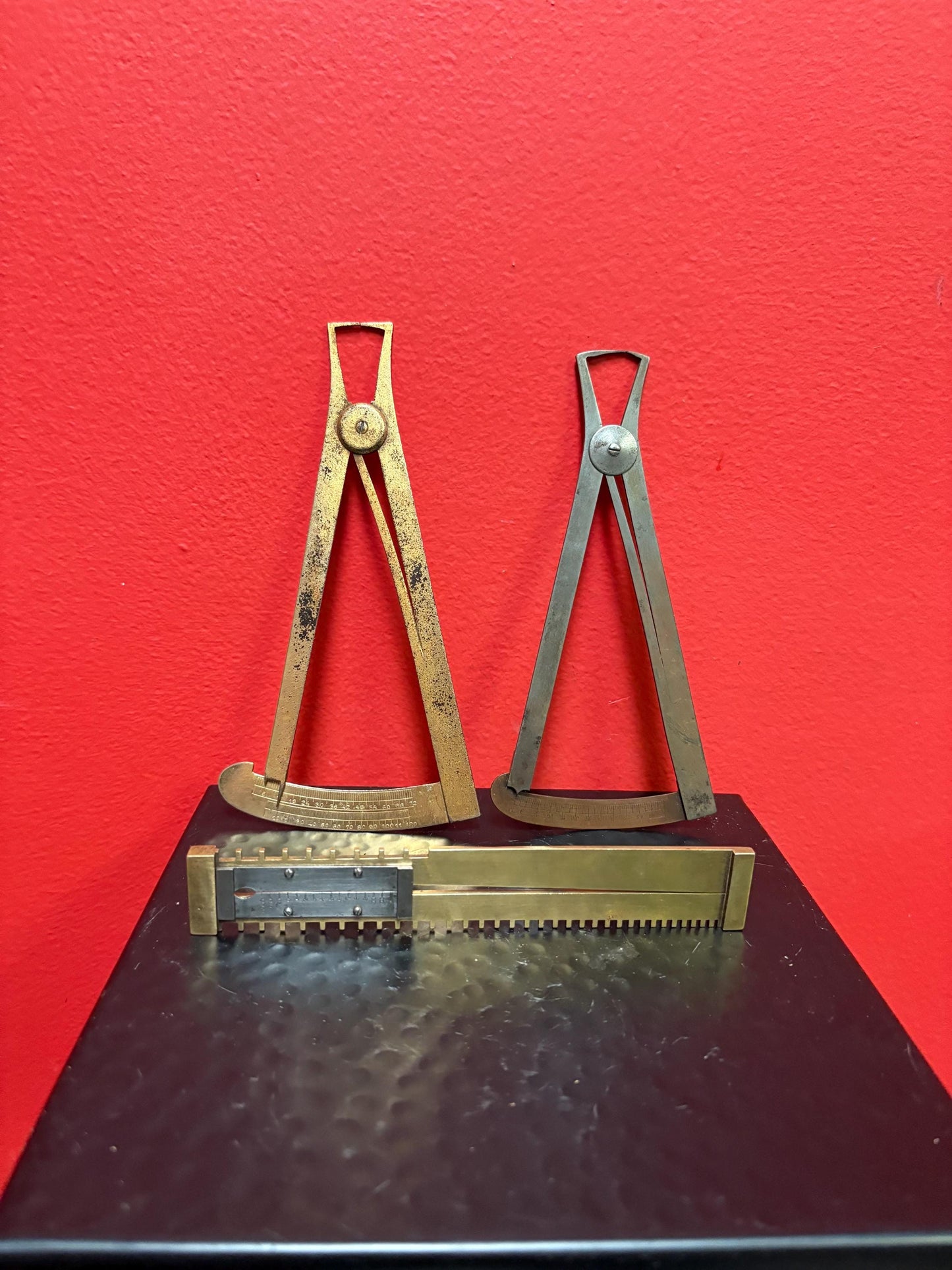 Antique 19 century beautiful jewelry making or repairing tools  from collection  great condition  wow   3  pieces