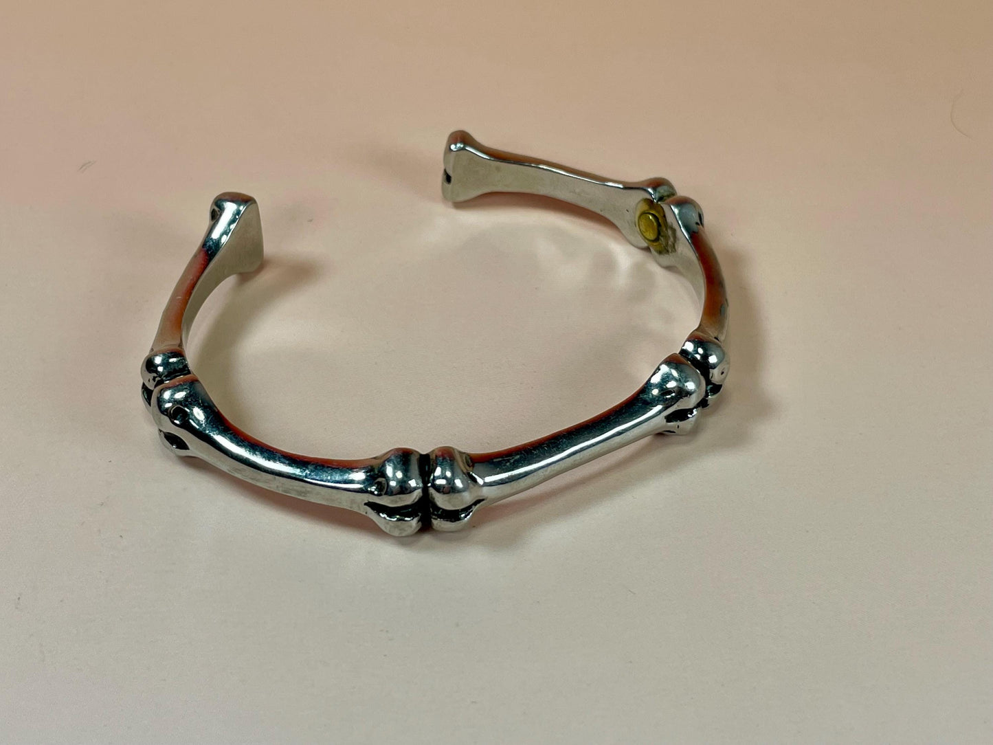 Heavy Stainless Steel Bone Bracelet