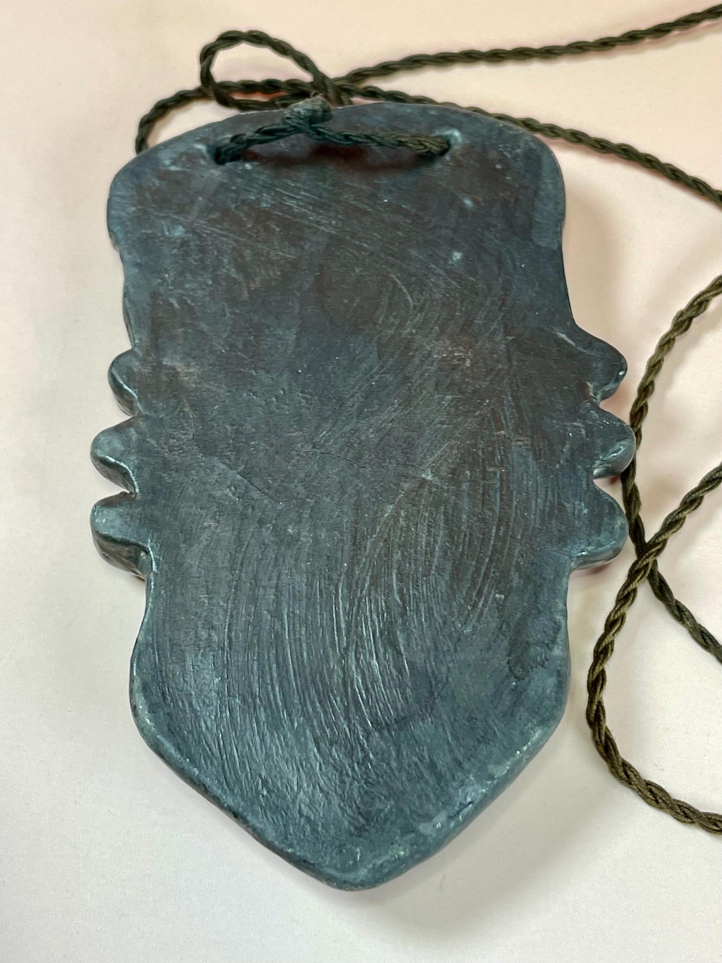 Large African Pottery Necklace