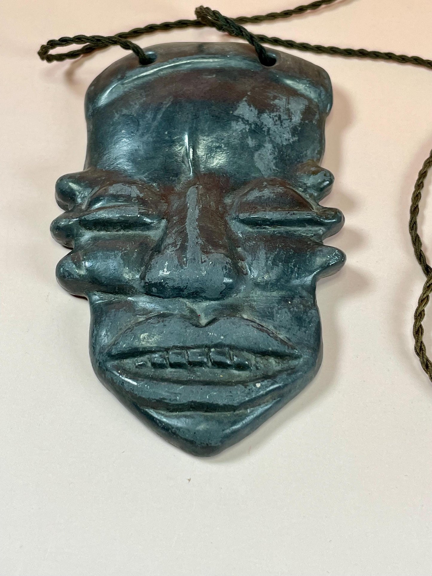 Large African Pottery Necklace