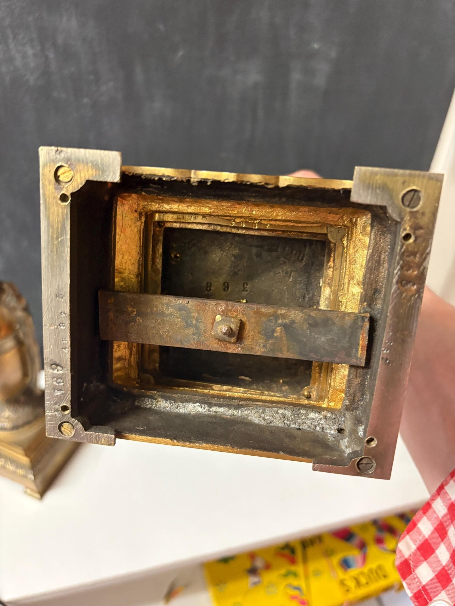 Stunning antique Japanese bronze candle holder urns   magical patina  11 inches high  perfection Meiji period  wow - B