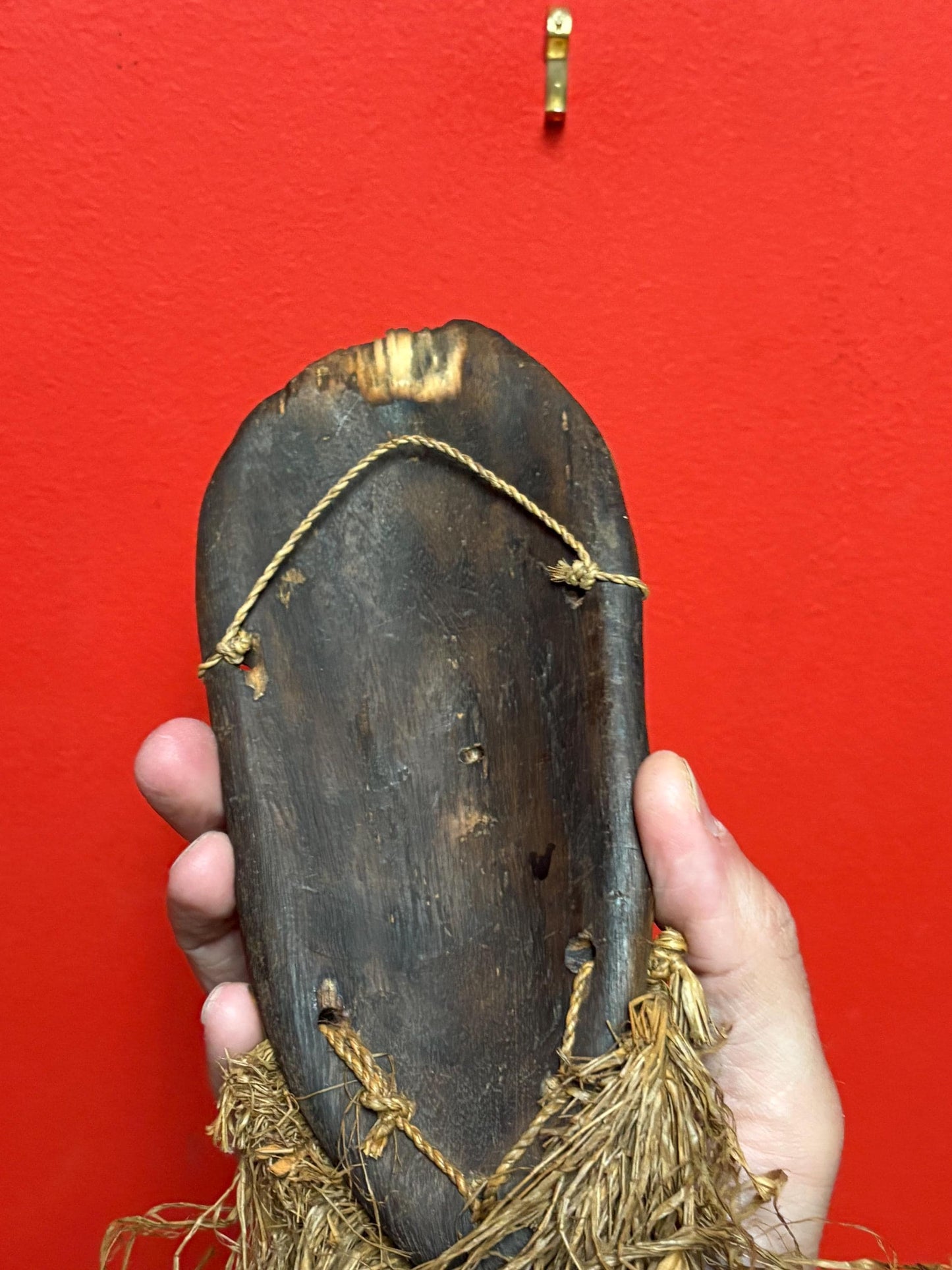 Beautiful antique 12 inch western African passport mask great patina  really cool piece  wonderful gift  wow