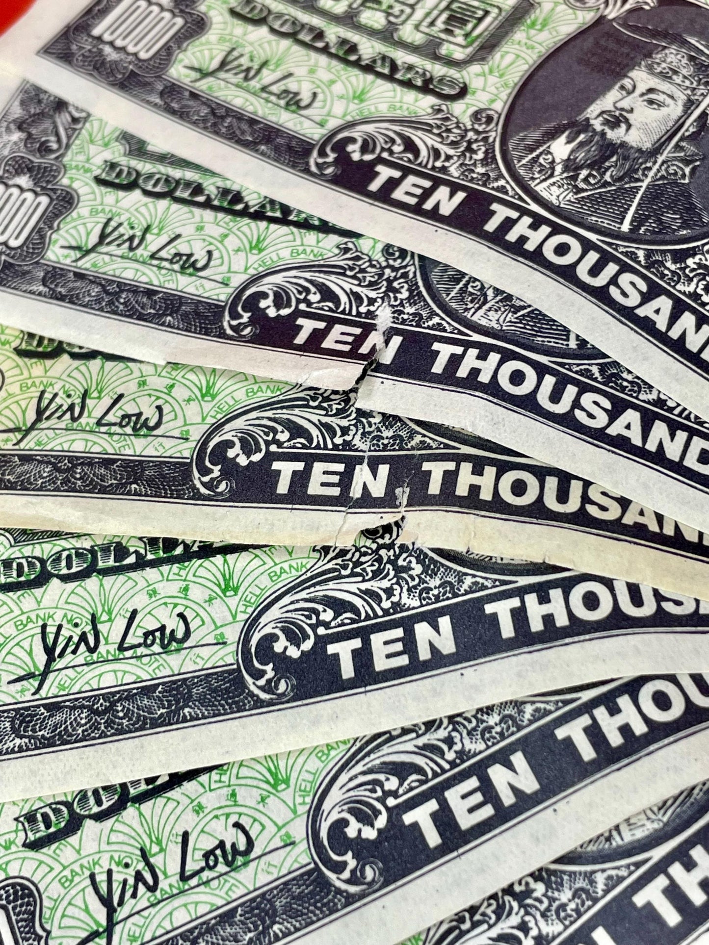 8 Chinese Hell Bank Notes
