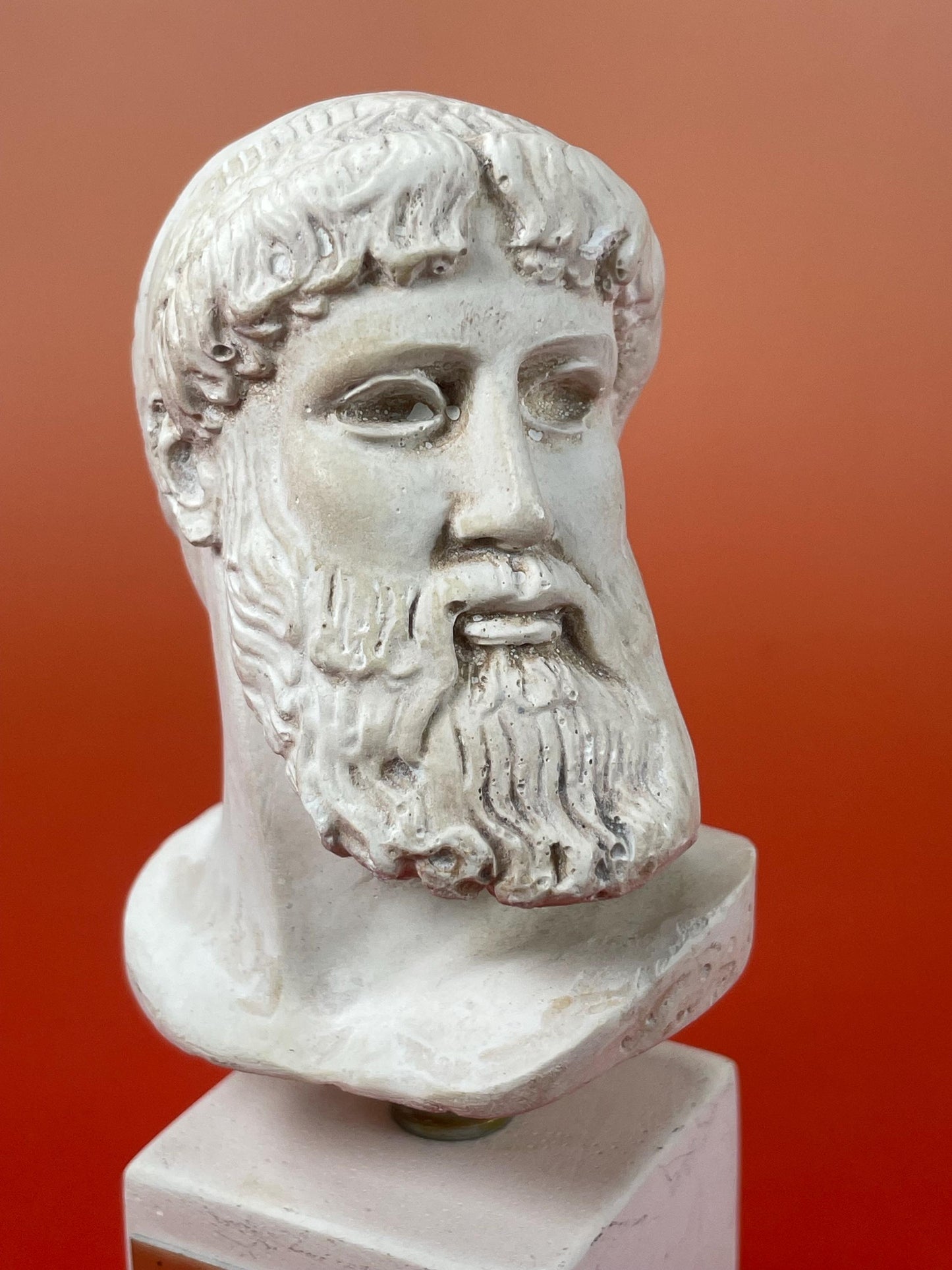 Small Bust Relpica of the Artemision Bronze