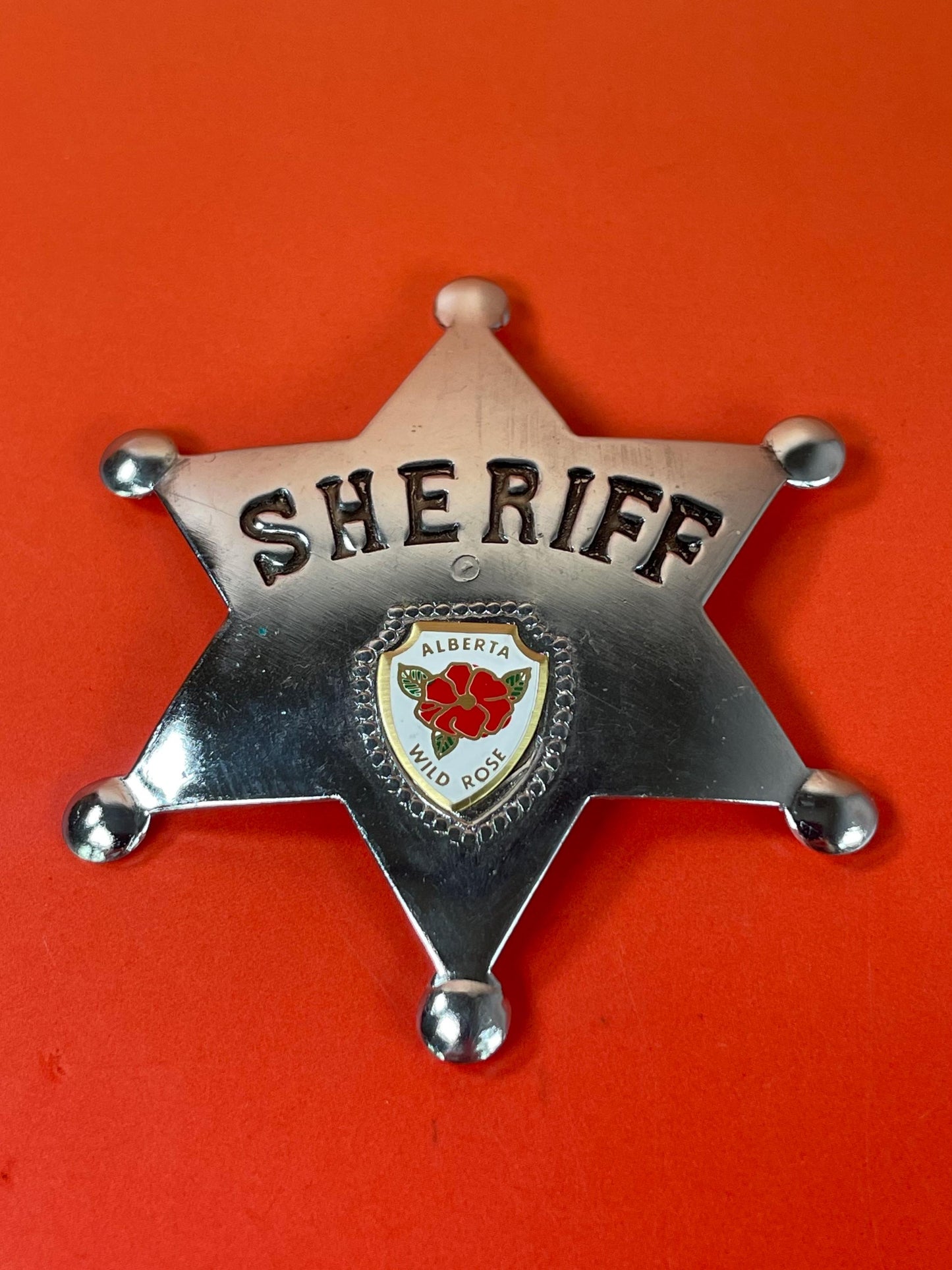 Vintage Sherrif badge from Alberta Canada