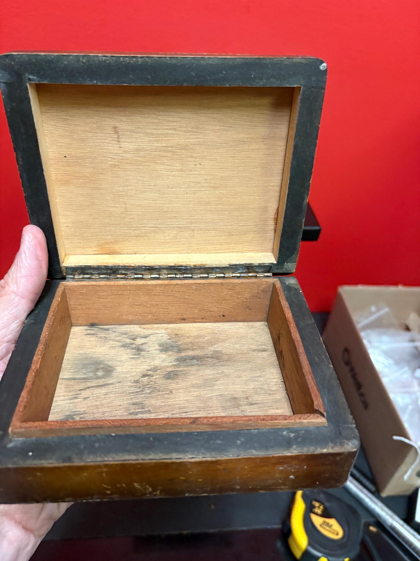 Antique European 800 silver and wood box  Three Musketeers style scene-  not perfect condition, but beautiful - 6 x 5 x 2 high