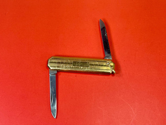 Vintage Pocket Knife with Dual Blades