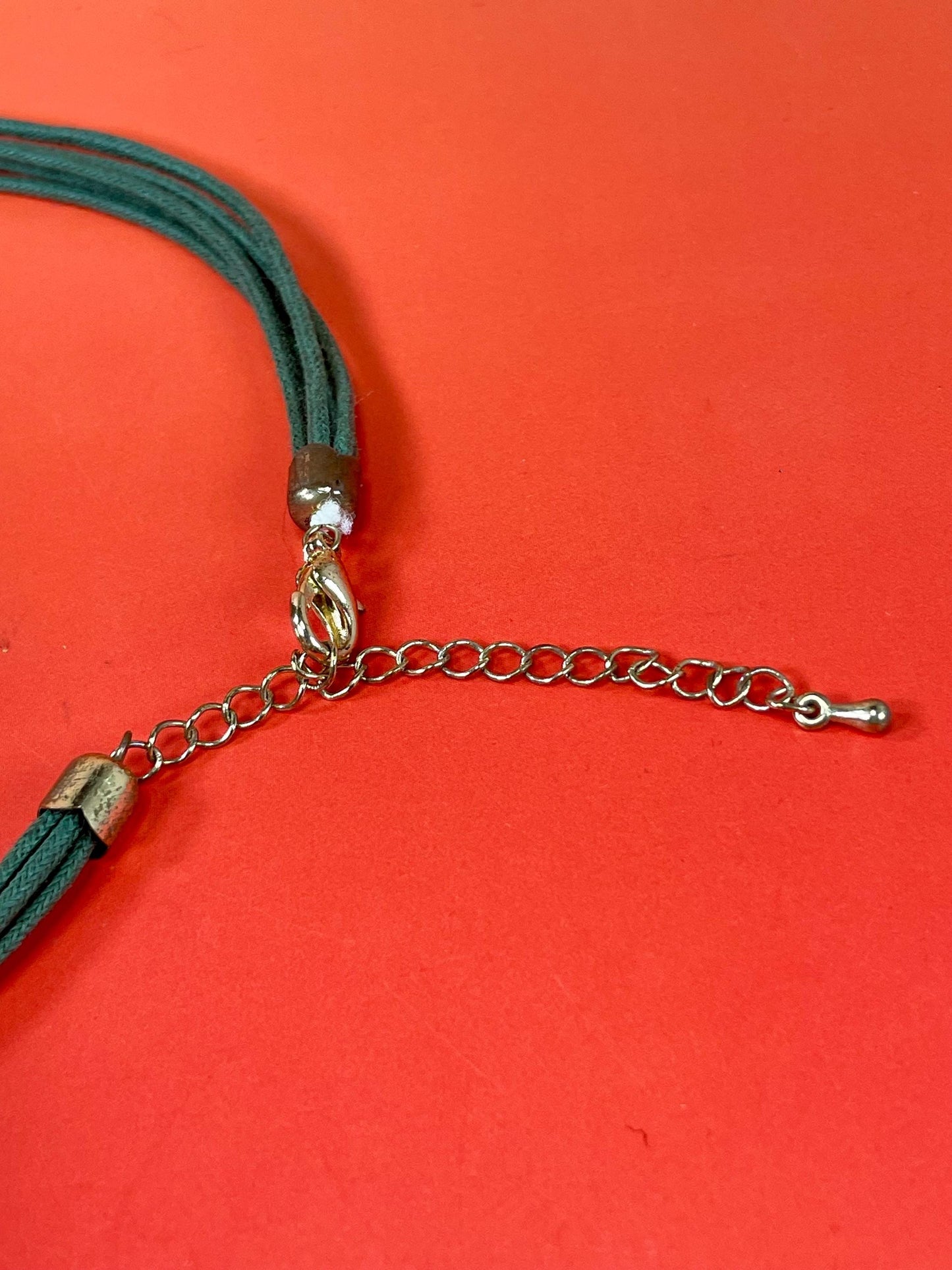 Stunning 2.75 inch Polished Green Stone Pendant