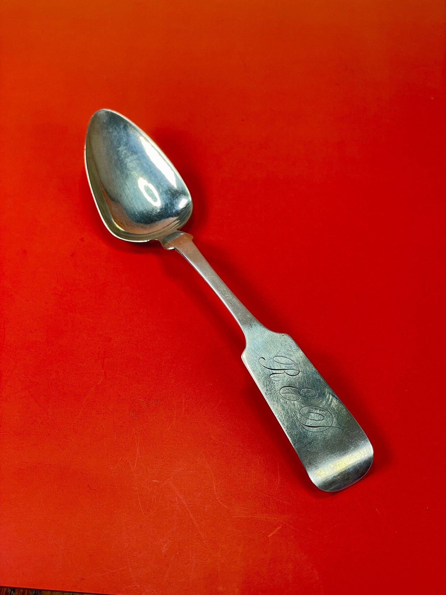 Cool Buffalo, New York Silver Spoon  circa 1842-84