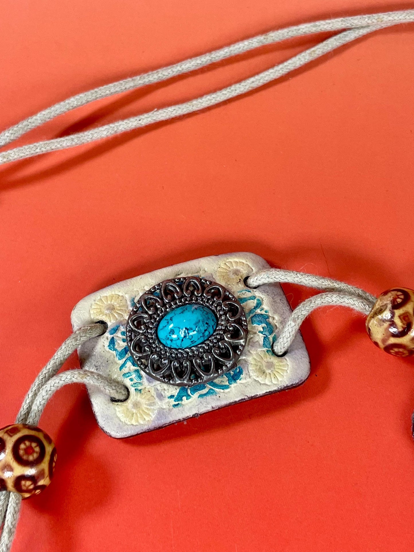 Cool Handpainted Leather Belt