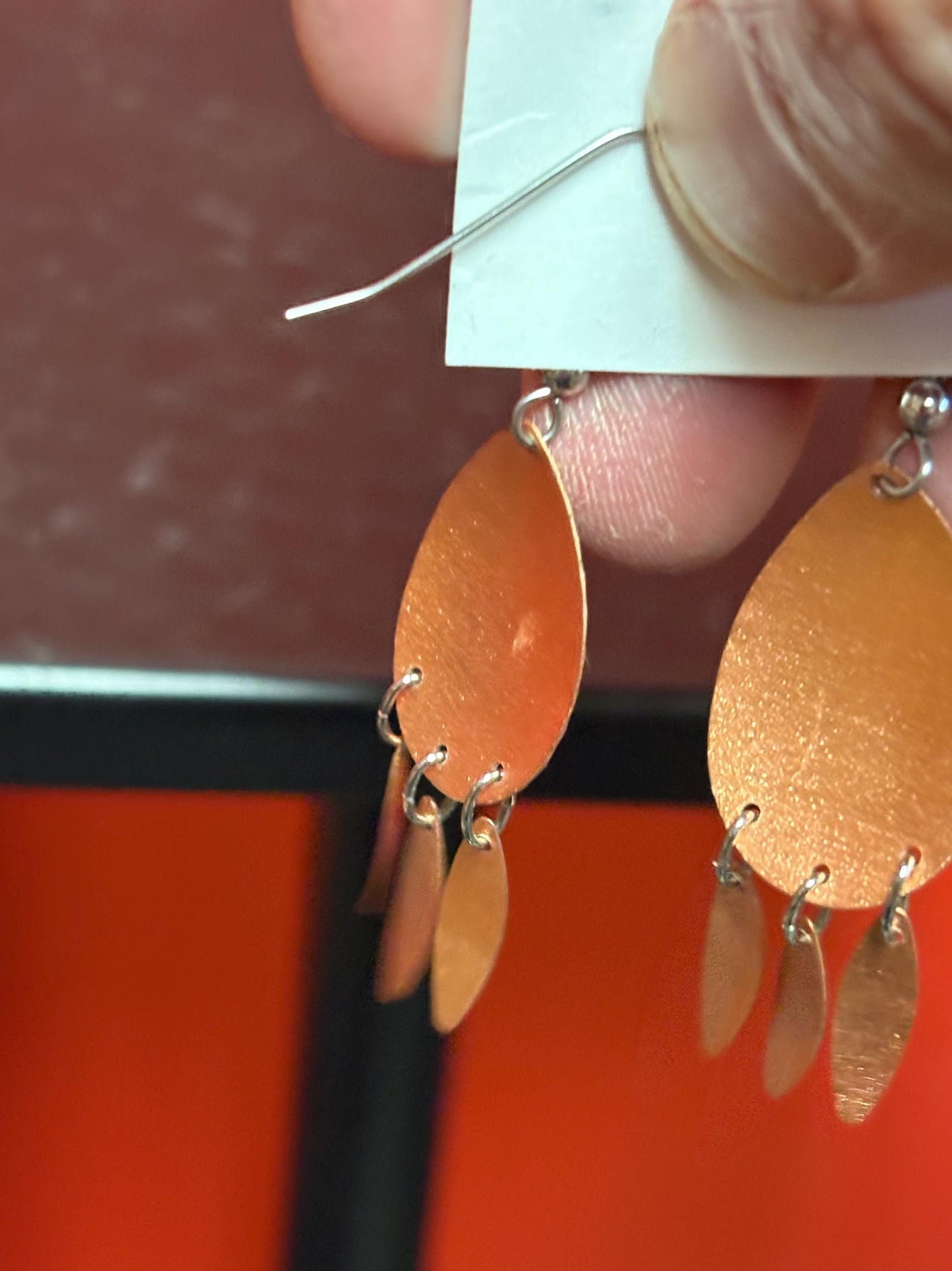 Beautiful 2 inch indigenous first nations Norval Morrisseau inspired earrings  perfect for a gift or to wear