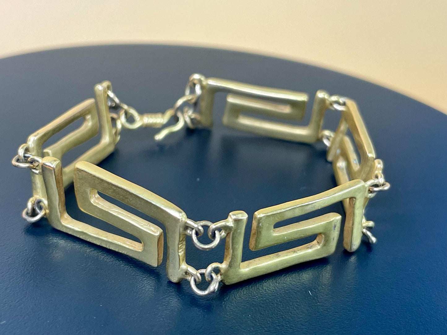 Lovely Gold-tone Hook Closure Bracelet