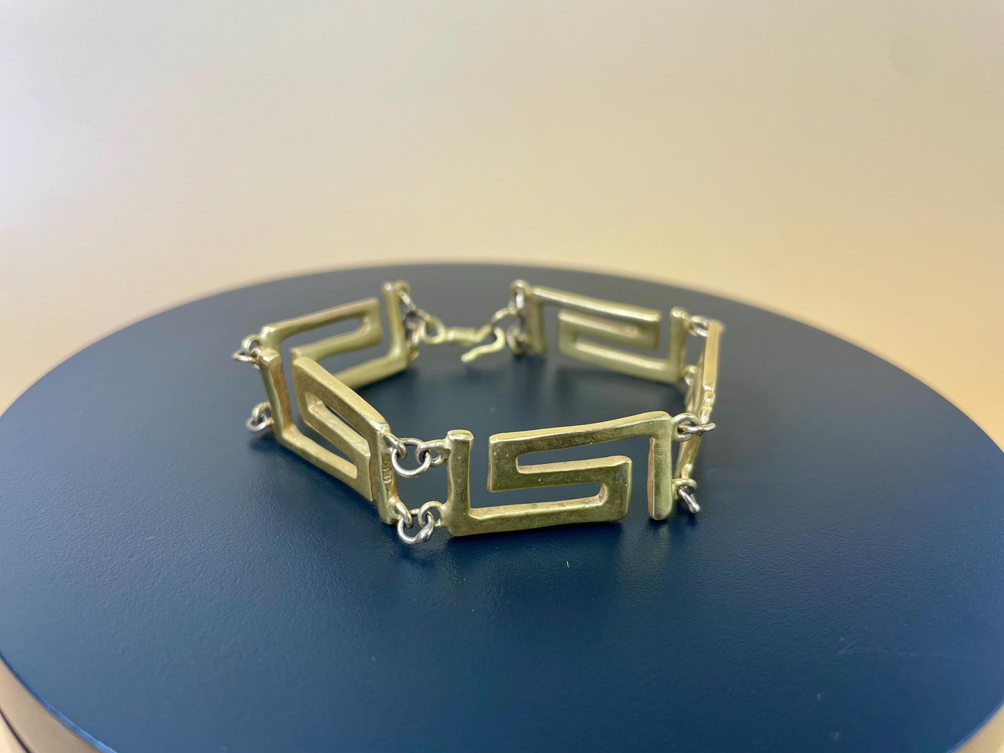 Lovely Gold-tone Hook Closure Bracelet