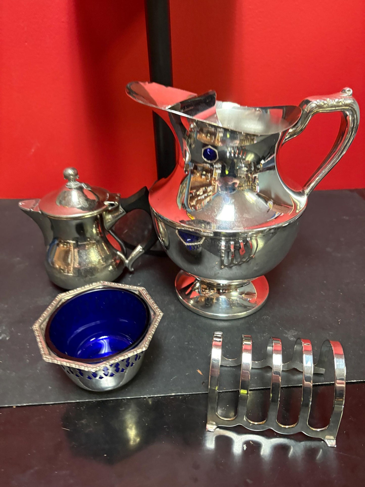 Fabulous lot of silver plated pieces  great value antique and ready to use your gift