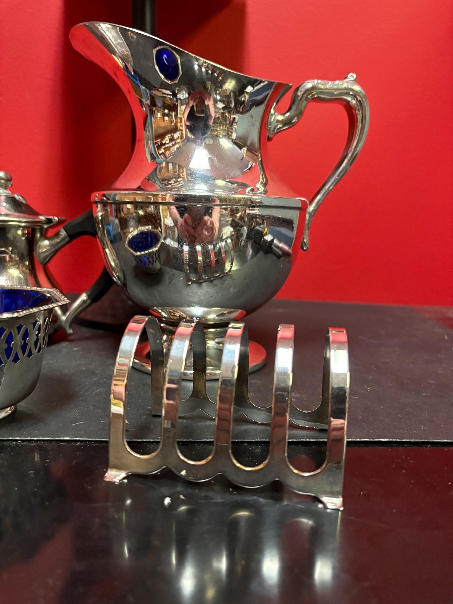 Fabulous lot of silver plated pieces  great value antique and ready to use your gift