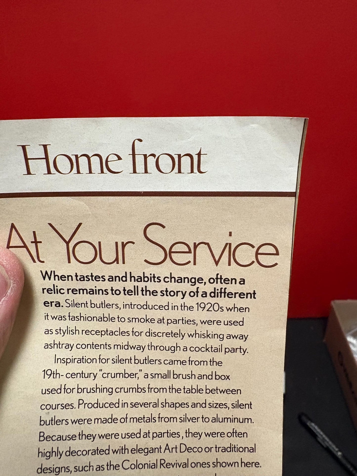 Beautiful silver plated antique 10 x 8 x 2 high silent Butler or crumb scoop