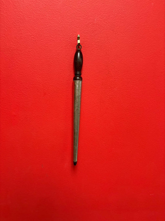 Antique 19 century beautiful 12 inch jewellery maker repairman ring sizer  wonderful quality and condition  from collection