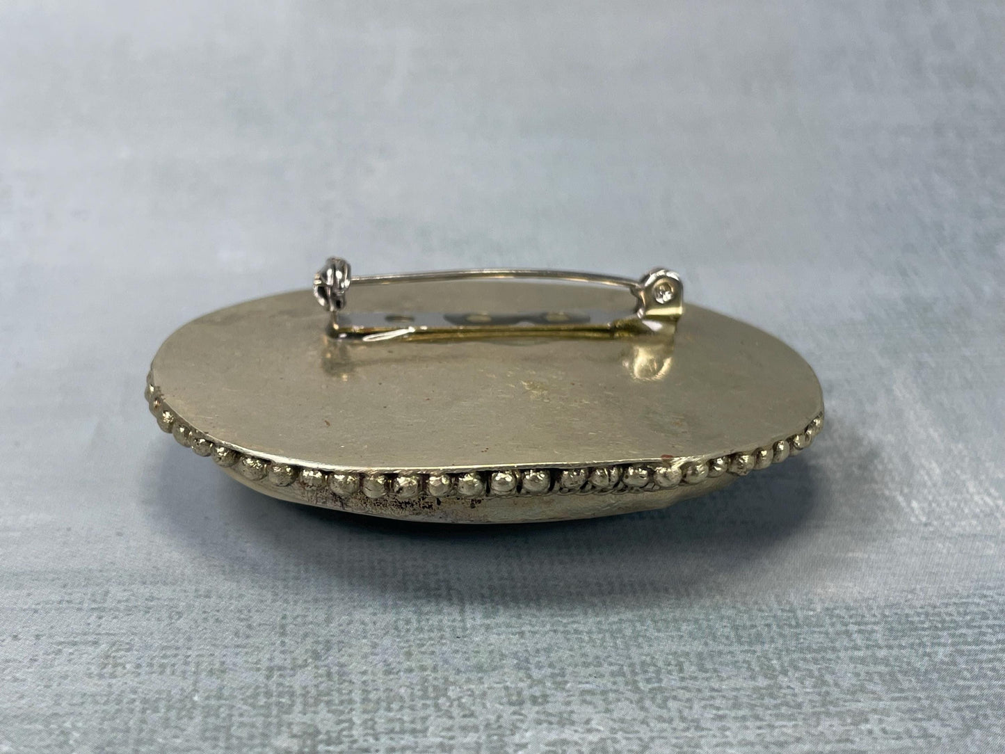 Bone Coloured Vintage Brooch