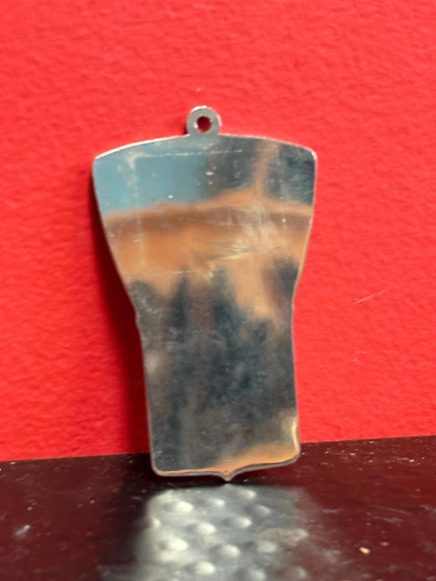 Amazing heavy unsigned, silver indigenous first nation Pacific Northwest coast  “copper pendant  great detail 3 inches tall