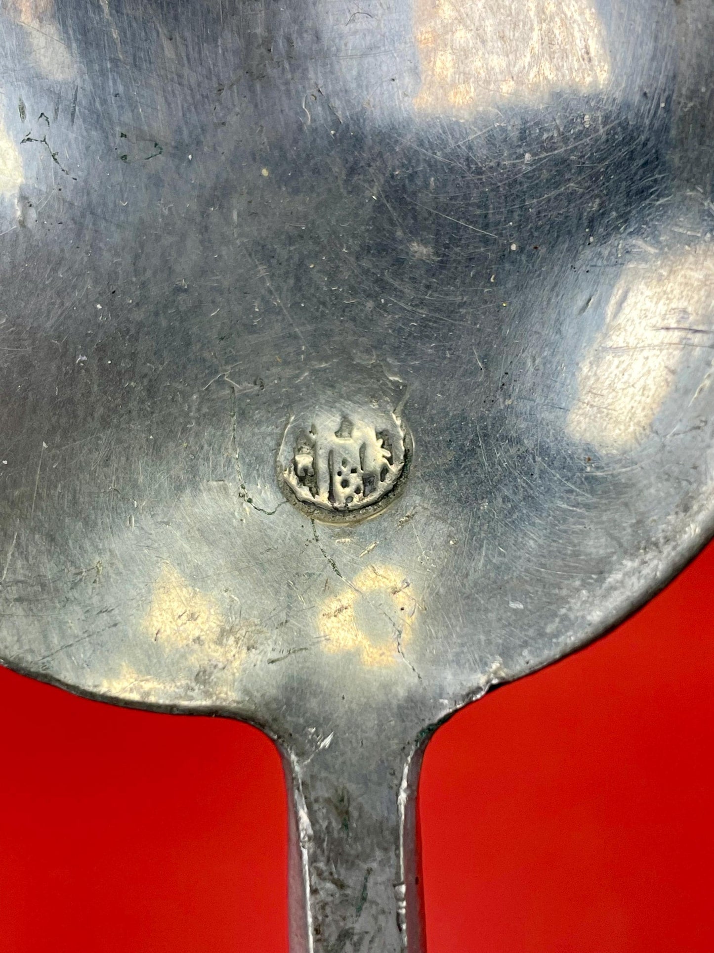 Cool pair of Pewter Early Jamaican spoons  wonderful gift -B