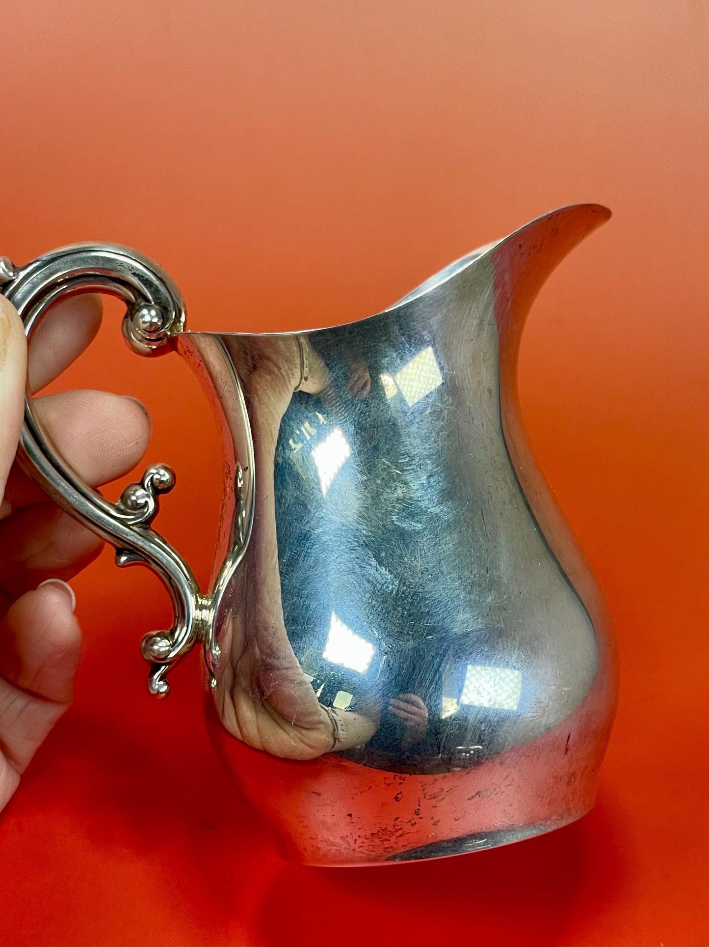 Birks Sterling Silver Cream Jug - B