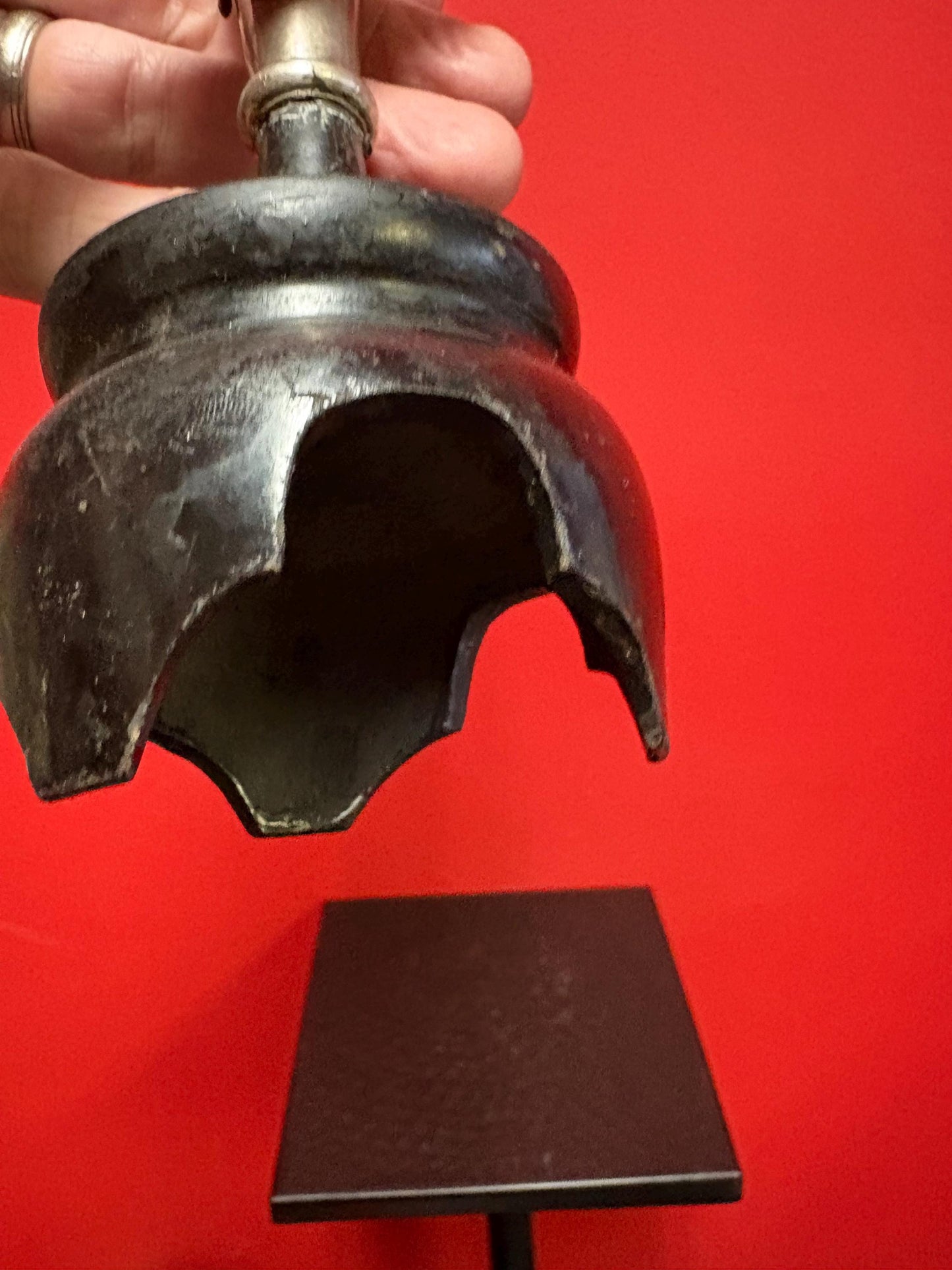 Beautiful 11 inch tall Chinese sterling silver antique vase with baskets  simple and stylish  great value -B