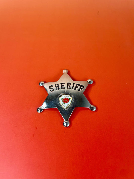Vintage Sherrif badge from Alberta Canada