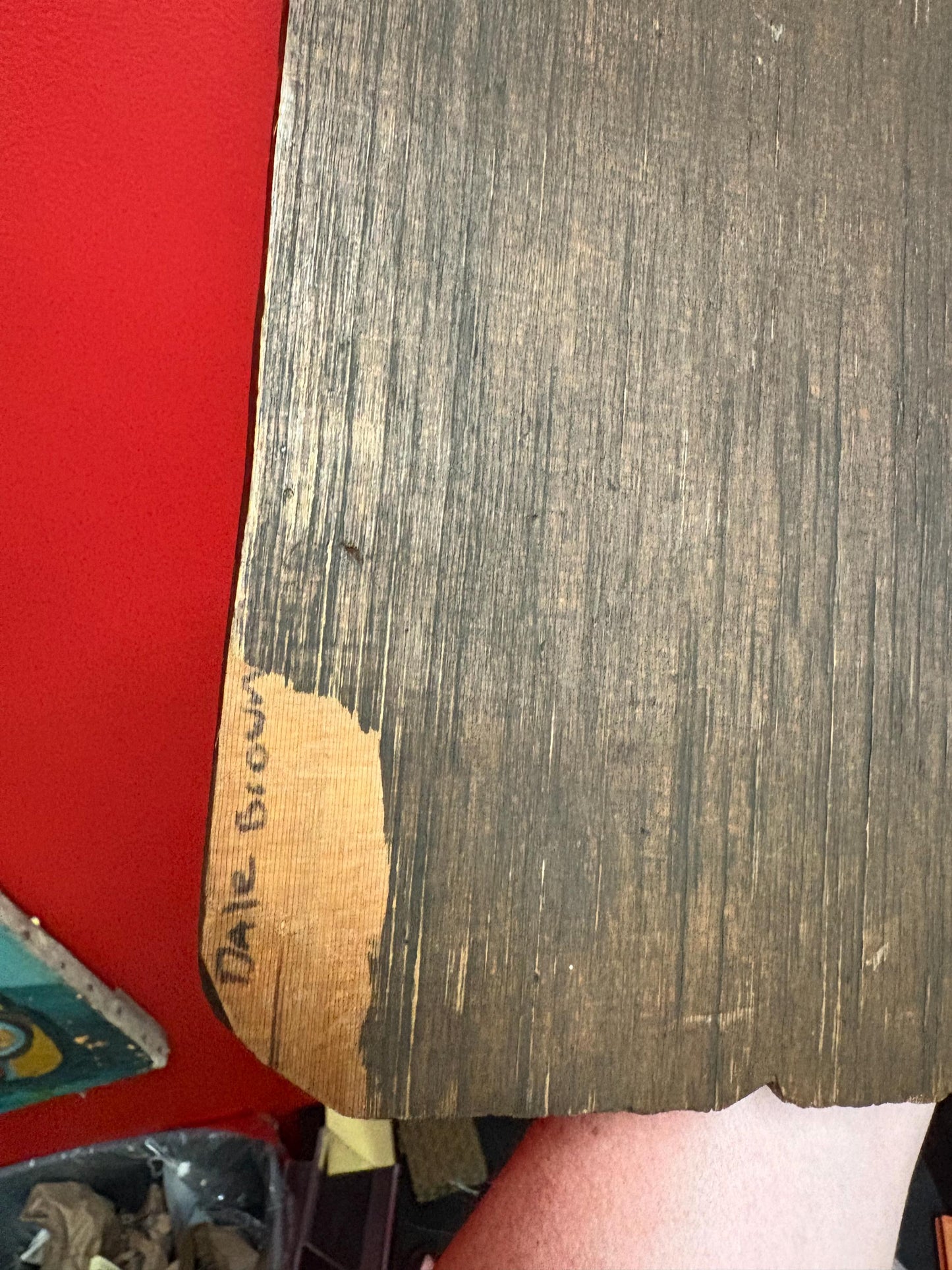 Lovely 19 inch tall signed indigenous first nations Pacific Northwest Cedar transformation plaque  RS