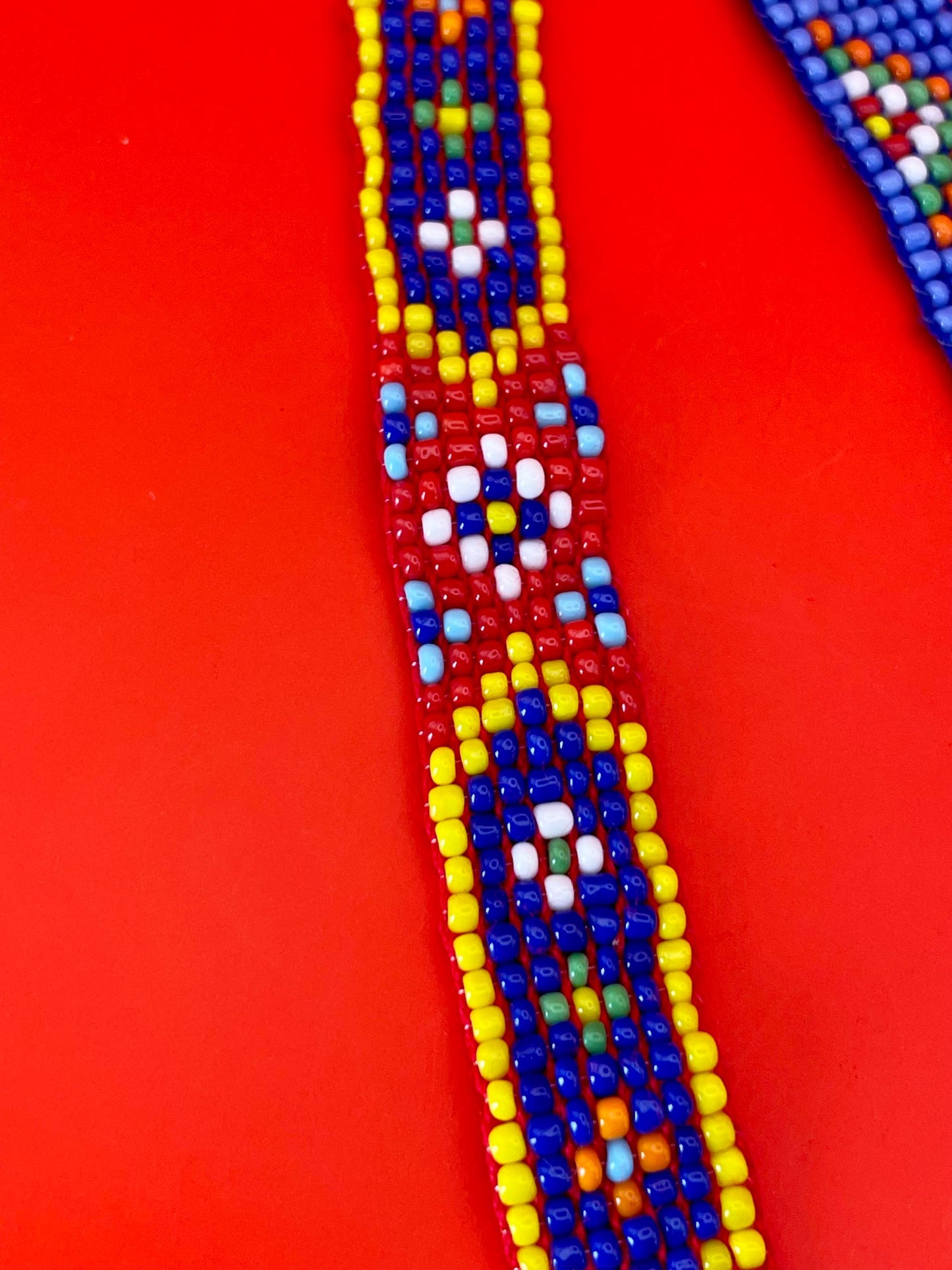 Set of 3 Connected Beaded Bracelets