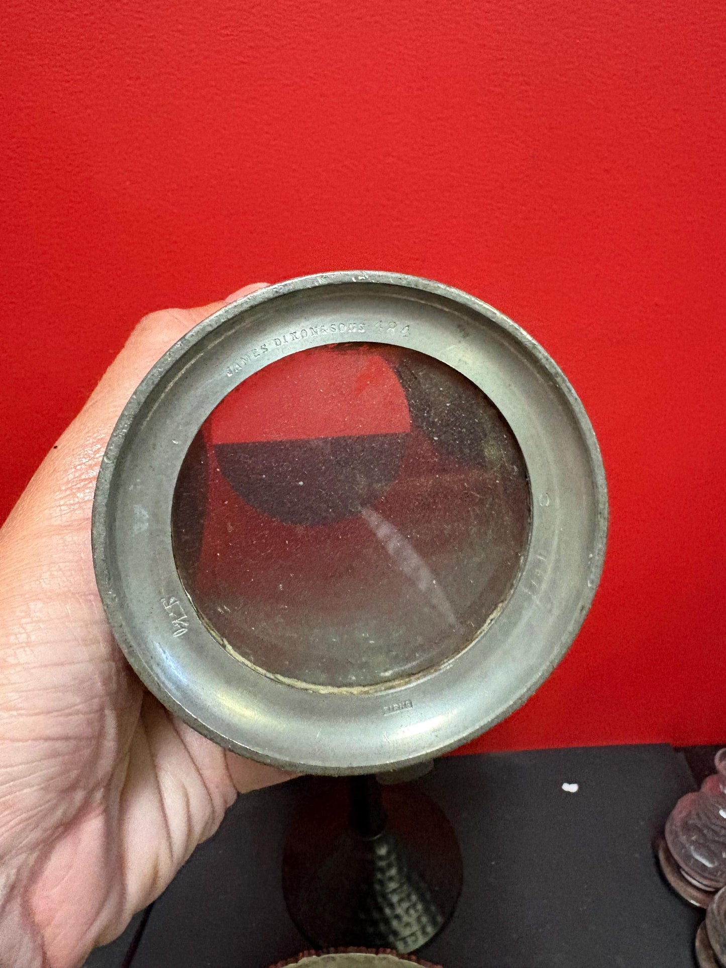 Beautiful silver plated antique golf trophy Stein  can be polished