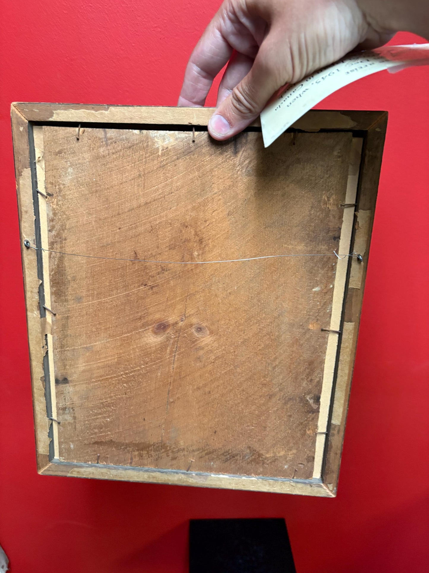 Beautiful 1940s Japanese watercolour painting of a boat  exquisite detail and signed with Provenance  great value