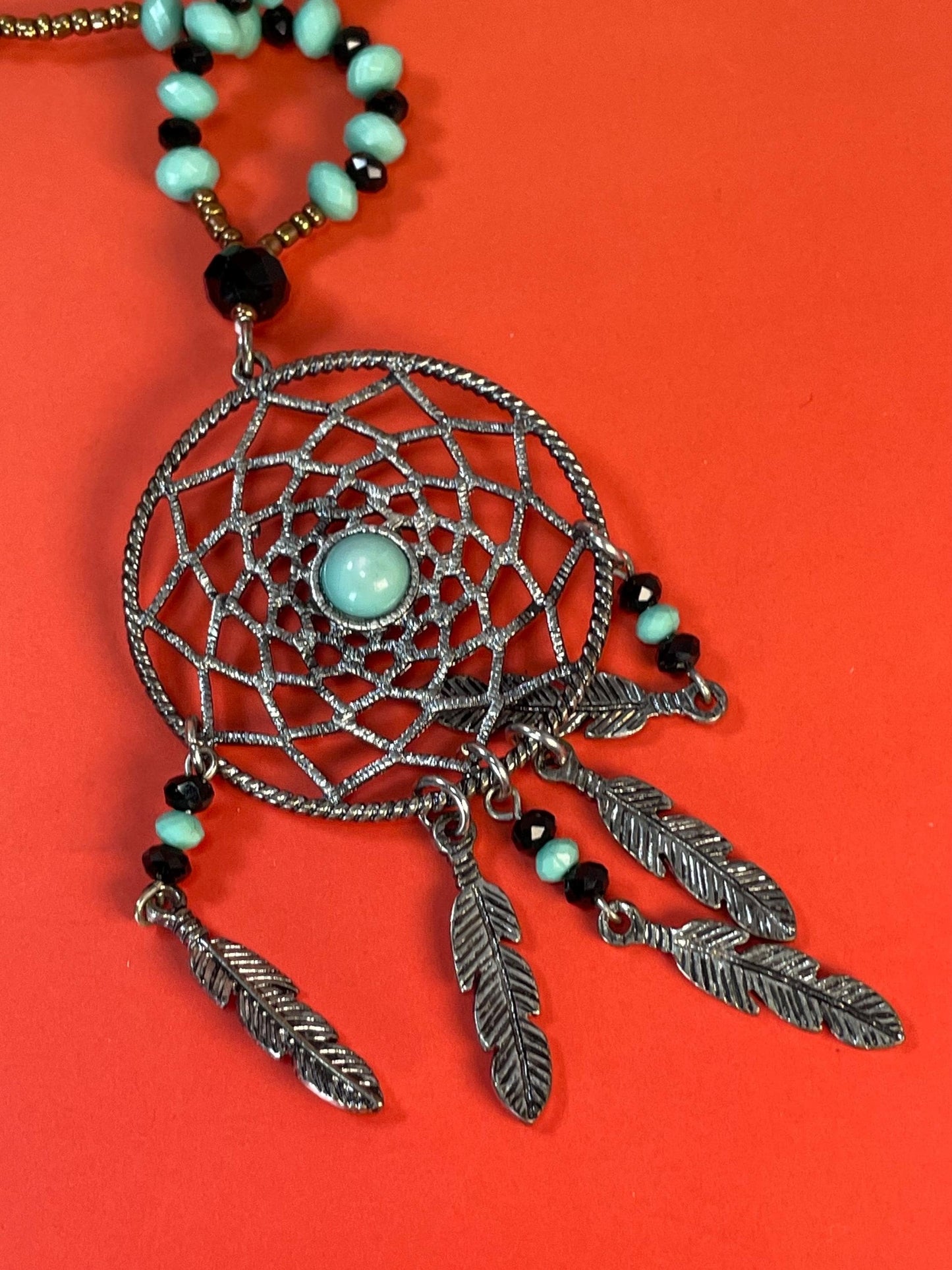 Fabulous job lot of 4 pendants and a Dreamcatcher  perfect for gifts or a reseller