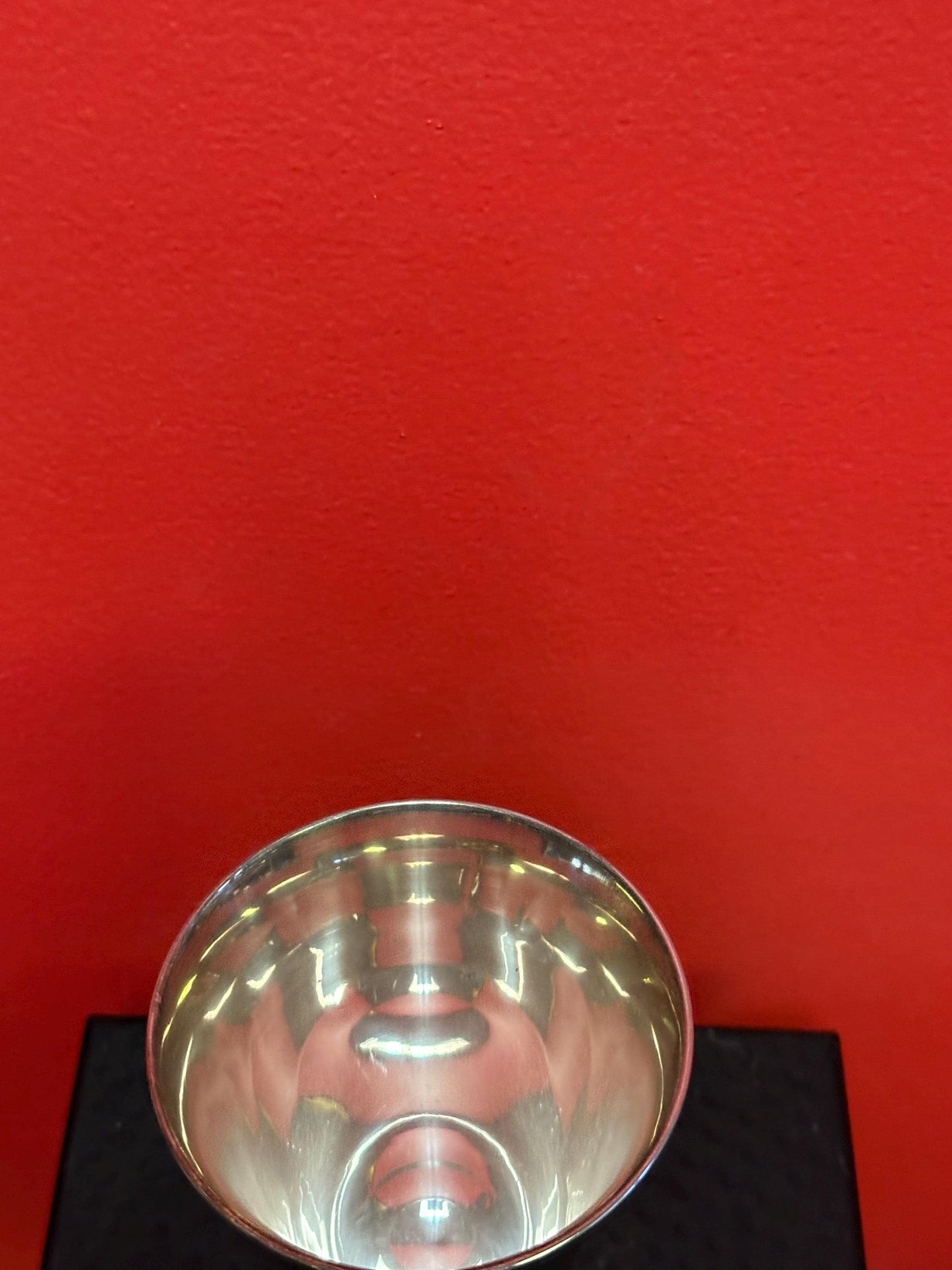 Stunning 6.5 inch tall solid sterling silver Antique wine goblet  200 g  perfect for using or  gifting - B