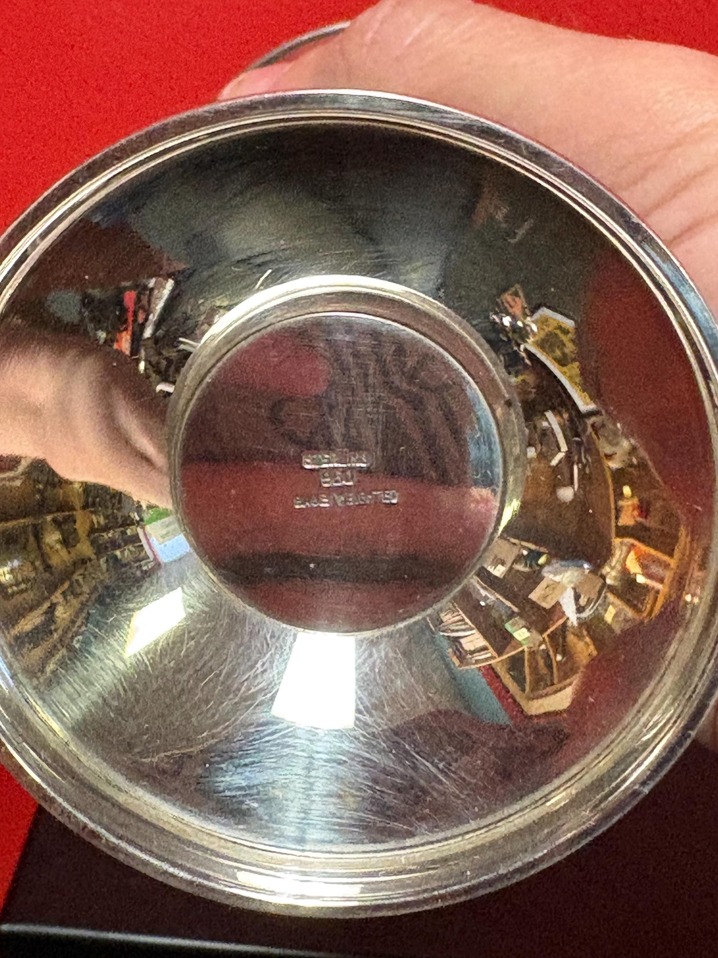 Stunning 6.5 inch tall solid sterling silver Antique wine goblet  200 g  perfect for using or  gifting - B