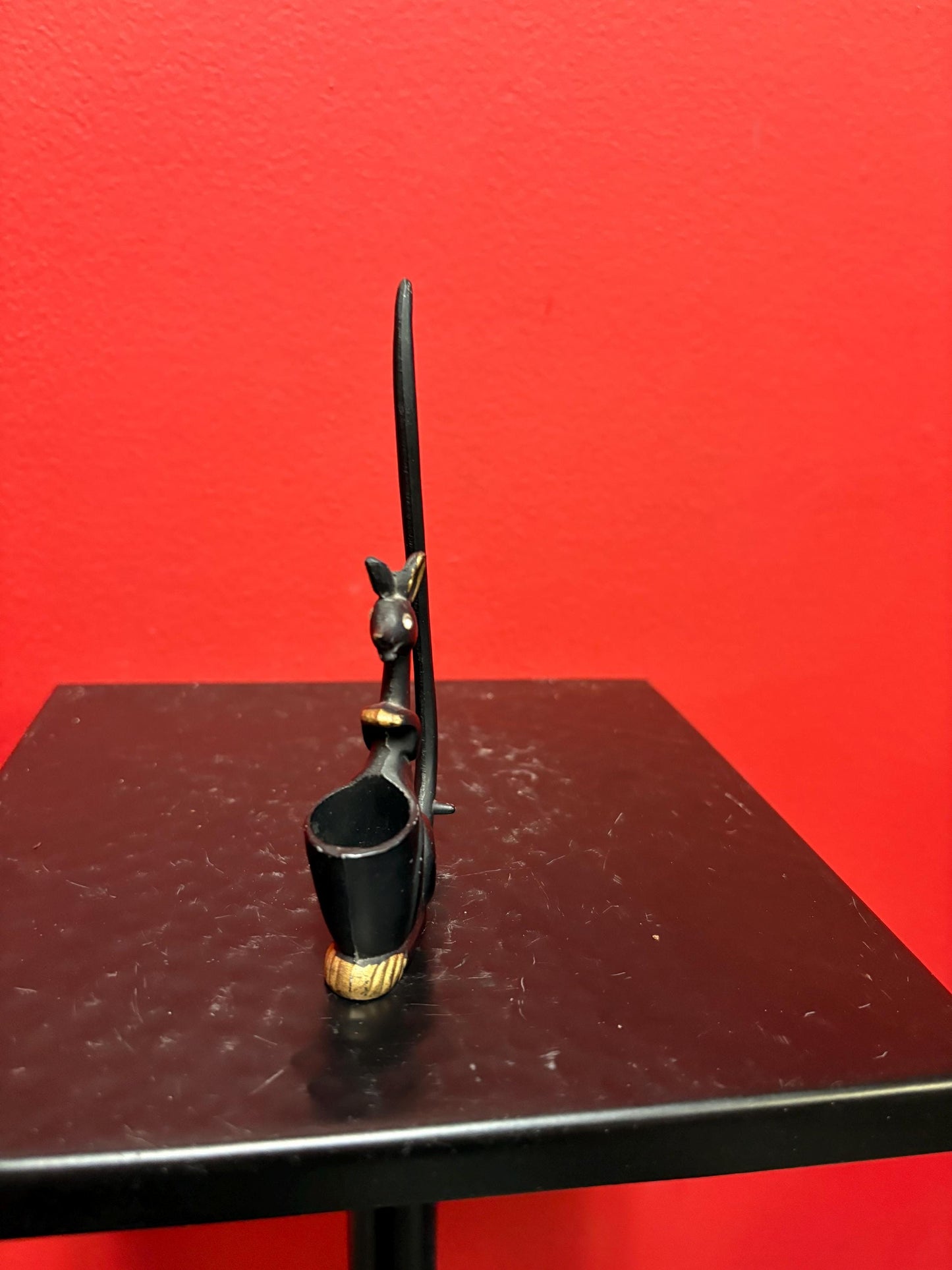 Lovely 5 inch Karl hagenauer Austrian bronze kangaroo  great value