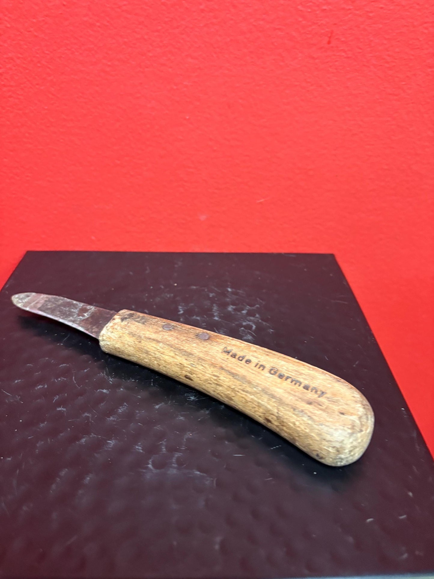 Lovely unique 7 inch long German carving knife made for indigenous first nations work so many stories
