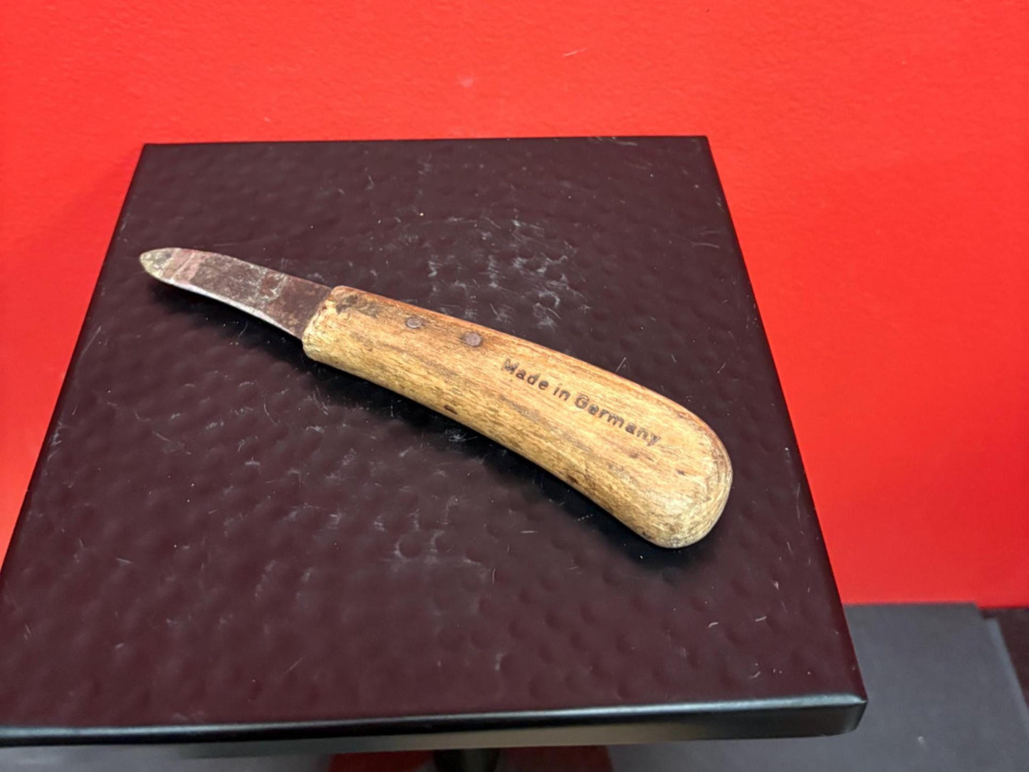 Lovely unique 7 inch long German carving knife made for indigenous first nations work so many stories