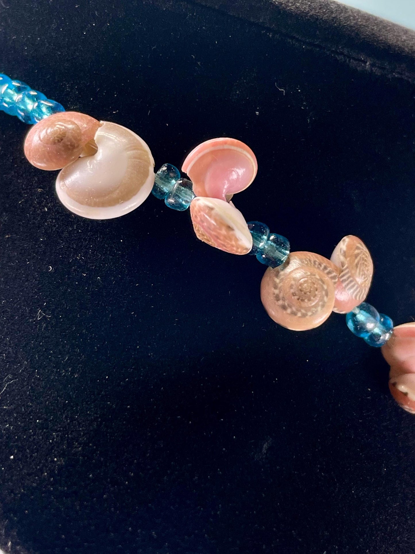 20 inch Shell Necklace with huge 3 inch Abalone Pendant