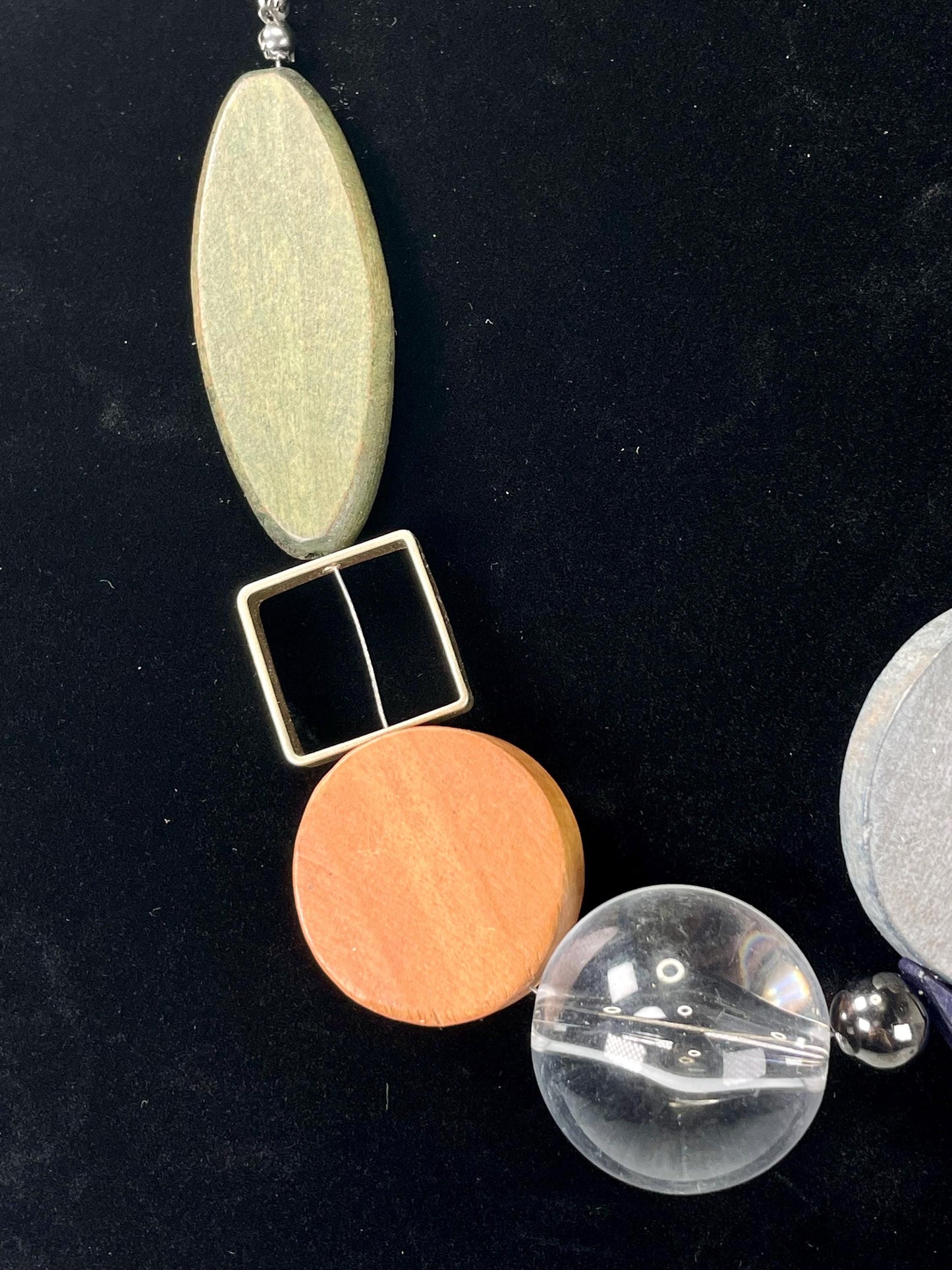 Modern Geometric Statement Necklace