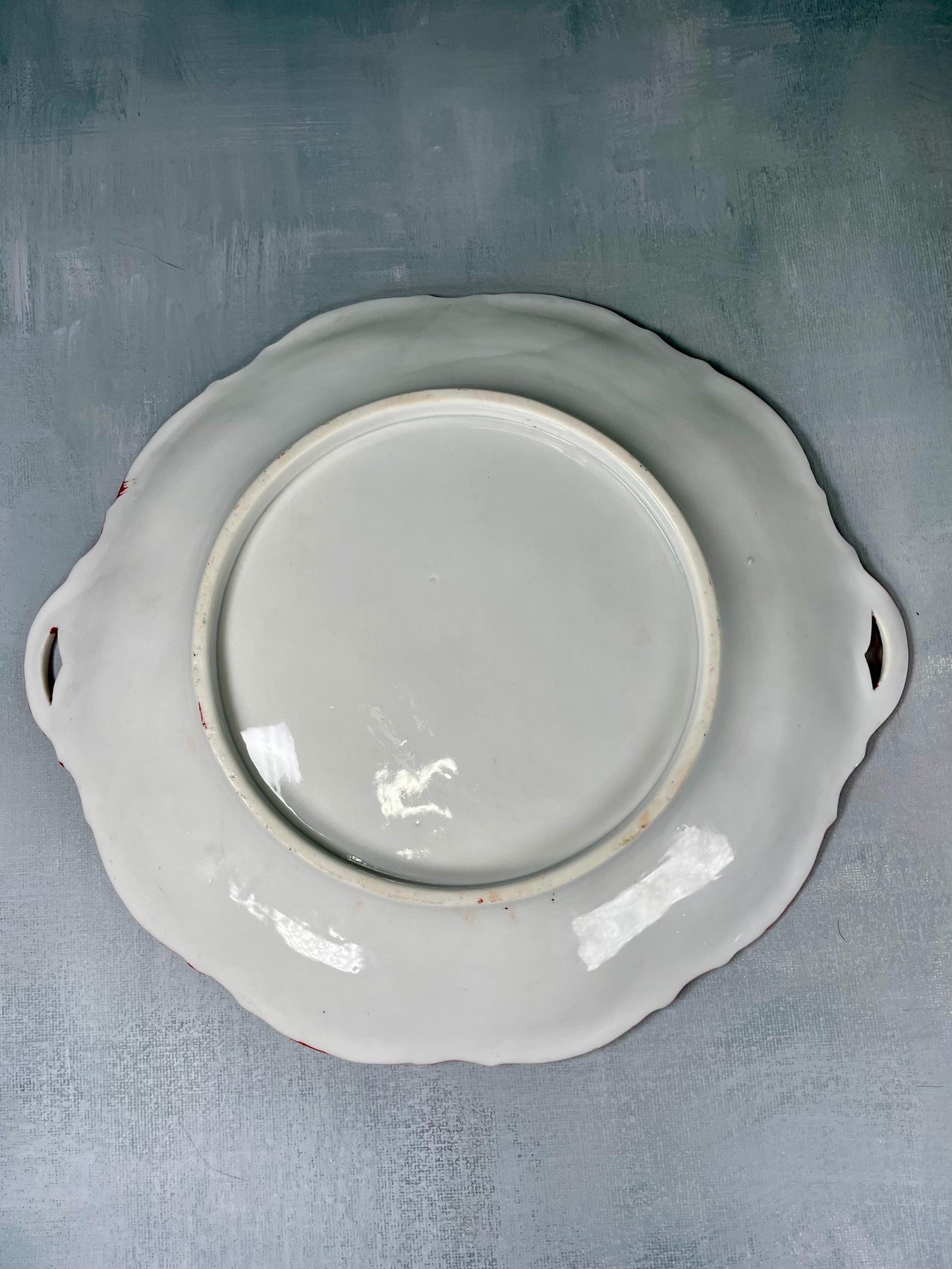 Antique Japanese Chinoiserie Hand Painted Traditional Geisha Girl Plate