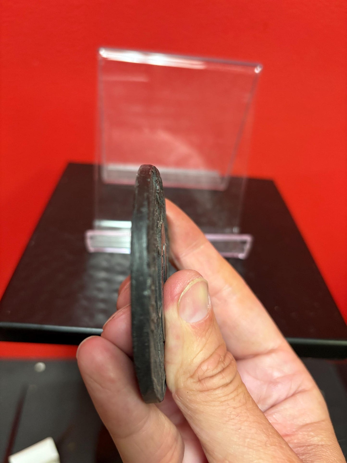 Beautiful Japanese samurai old metal tsuba - see photos for condition  approx 3 inches  from major estate collection - value priced -